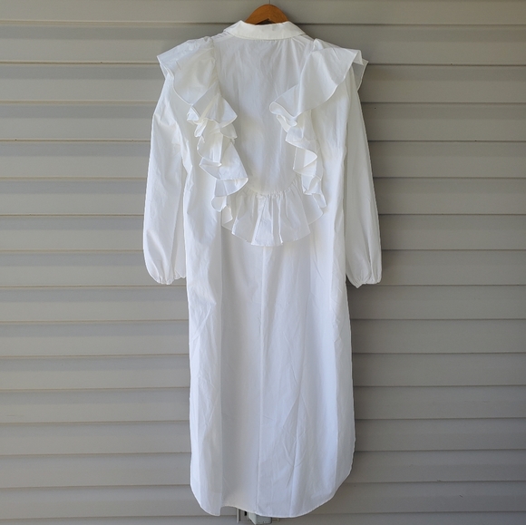 Asos Edition oversized white shirt dress - Picture 13 of 14